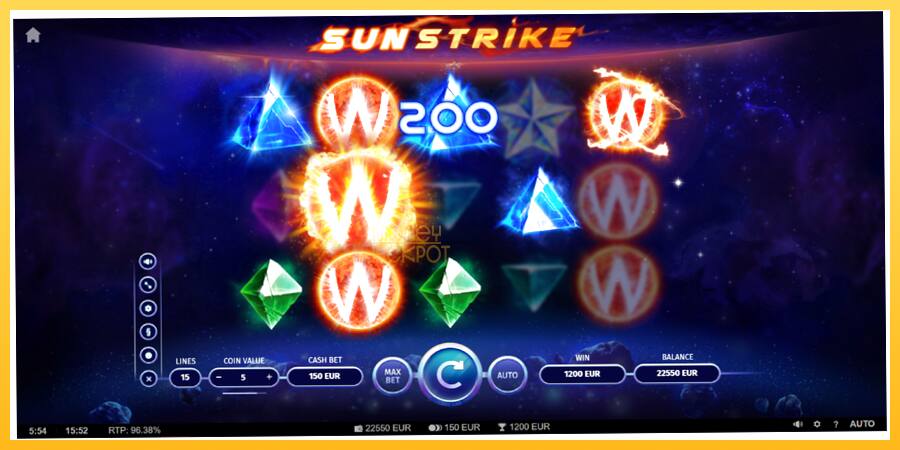 Игровой аппарат Sun Strike - игра на реальные деньги, картинка 4