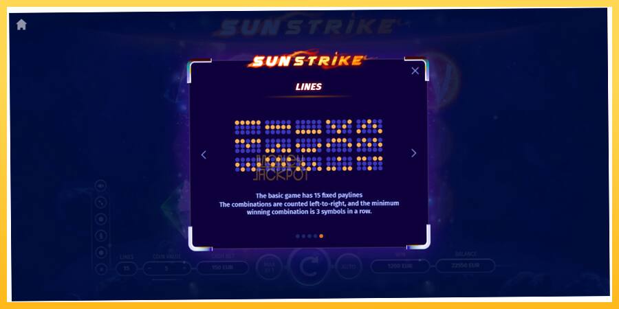 Игровой аппарат Sun Strike - игра на реальные деньги, картинка 7