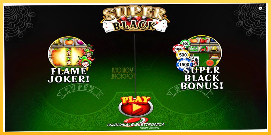 Игровой аппарат Super Black - игра на реальные деньги, картинка 1