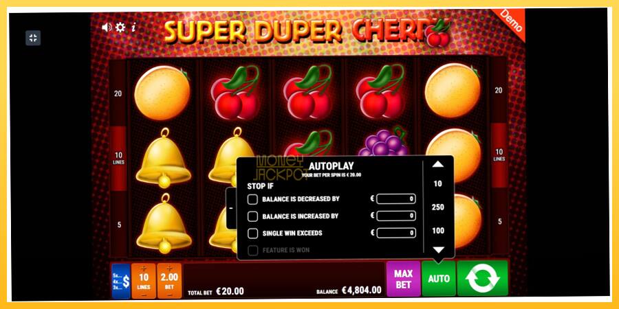 Игровой аппарат Super Duper Cherry - игра на реальные деньги, картинка 5