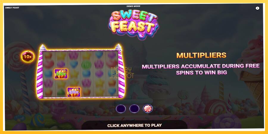 Игровой аппарат Sweet Feast - игра на реальные деньги, картинка 3