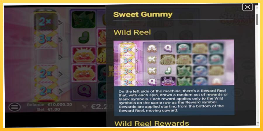 Игровой аппарат Sweet Gummy - игра на реальные деньги, картинка 4