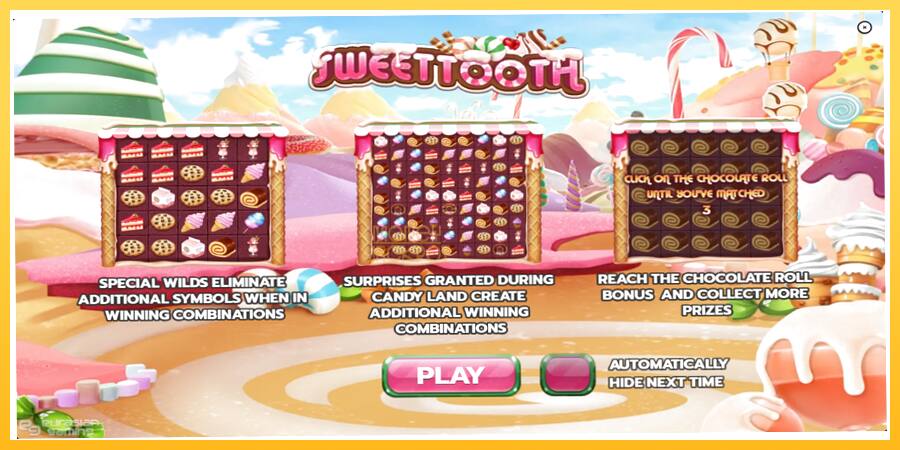 Игровой аппарат Sweet Tooth - игра на реальные деньги, картинка 1