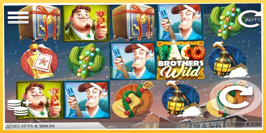 Игровой аппарат Taco Brothers Saving Christmas - игра на реальные деньги, картинка 4