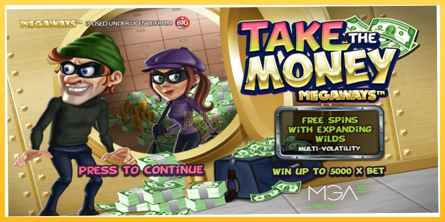 Игровой аппарат Take the Money Megaways - игра на реальные деньги, картинка 1