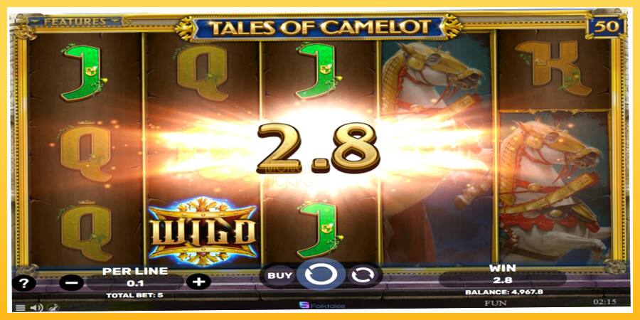 Игровой аппарат Tales of Camelot - игра на реальные деньги, картинка 3