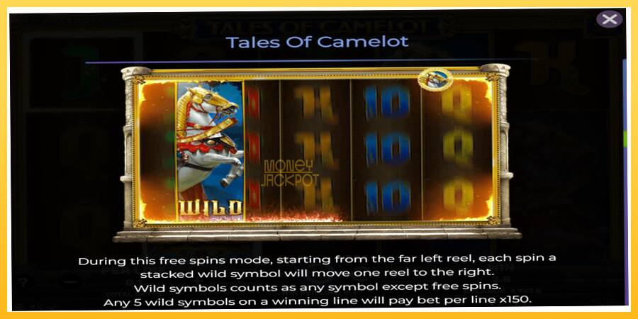 Игровой аппарат Tales of Camelot - игра на реальные деньги, картинка 5