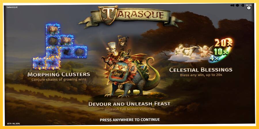 Игровой аппарат Tarasque - игра на реальные деньги, картинка 1