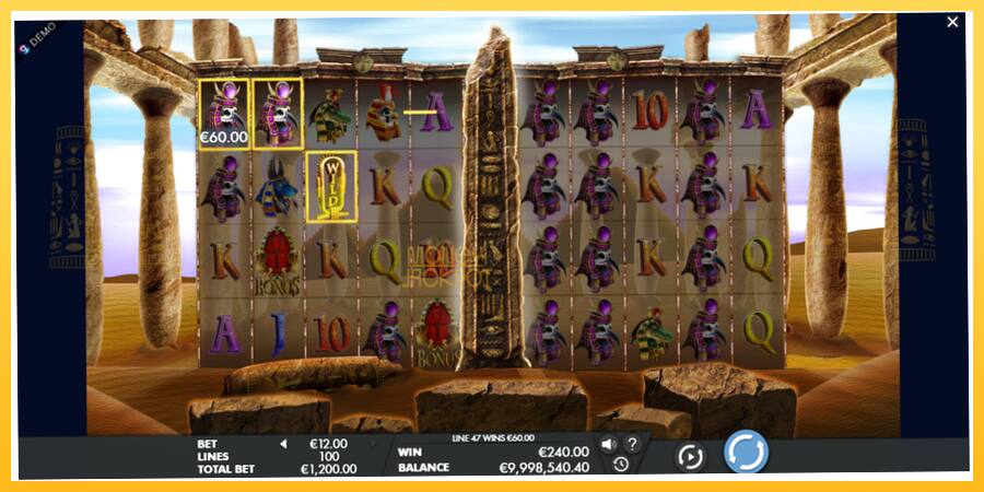 Игровой аппарат Temple of Luxor - игра на реальные деньги, картинка 3