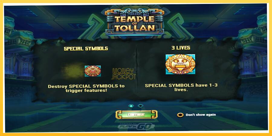 Игровой аппарат Temple of Tollan - игра на реальные деньги, картинка 1