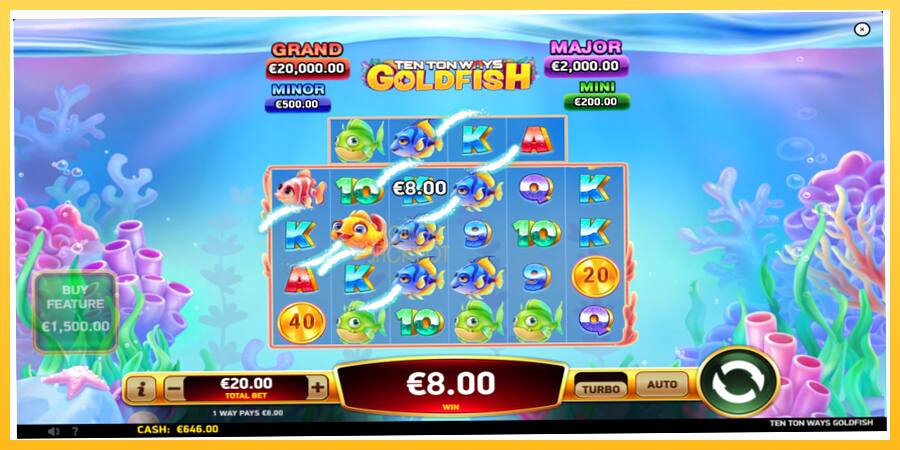 Игровой аппарат Ten Ton Ways Goldfish - игра на реальные деньги, картинка 4