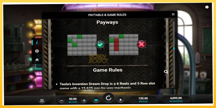 Игровой аппарат Tesla’s Invention Dream Drop - игра на реальные деньги, картинка 7