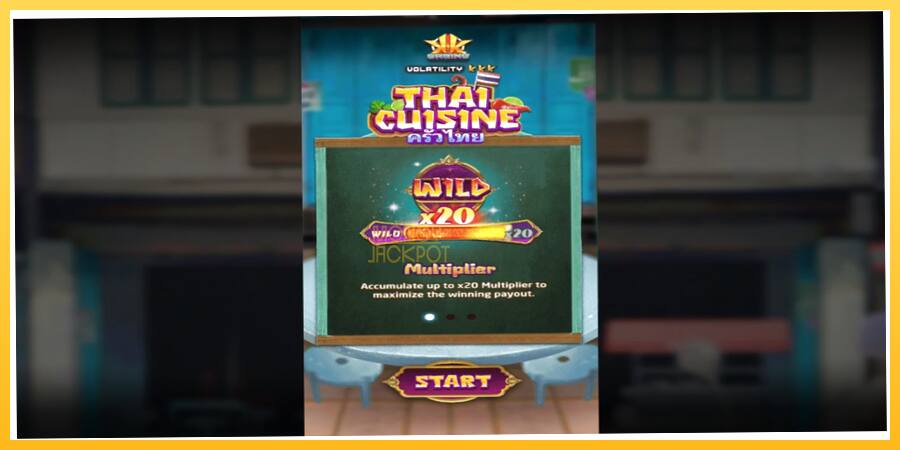 Игровой аппарат Thai Cuisine - игра на реальные деньги, картинка 1