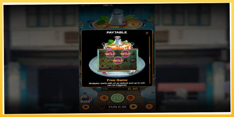 Игровой аппарат Thai Cuisine - игра на реальные деньги, картинка 7