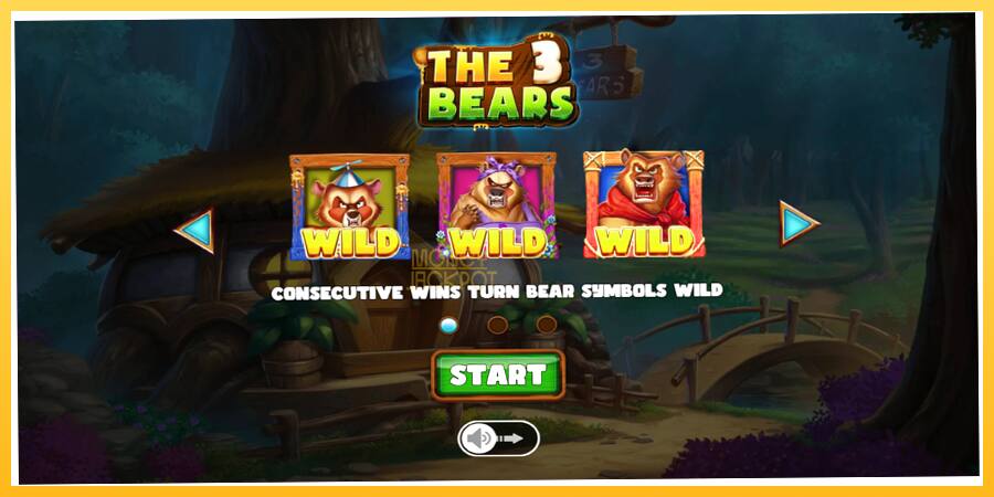 Игровой аппарат The 3 Bears - игра на реальные деньги, картинка 1