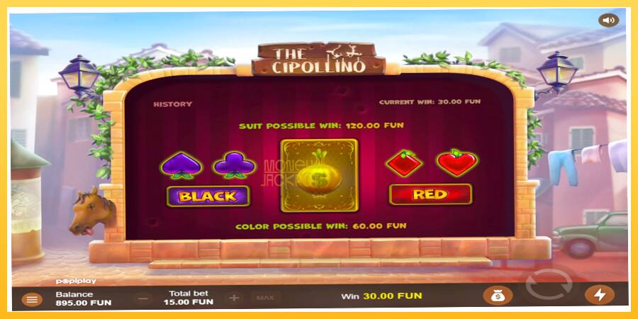 Игровой аппарат The Cipollino - игра на реальные деньги, картинка 4