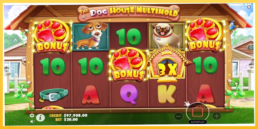 Игровой аппарат The Dog House Multihold - игра на реальные деньги, картинка 3