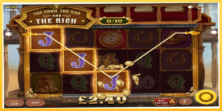 Игровой аппарат The Good The Bad and The Rich - игра на реальные деньги, картинка 2