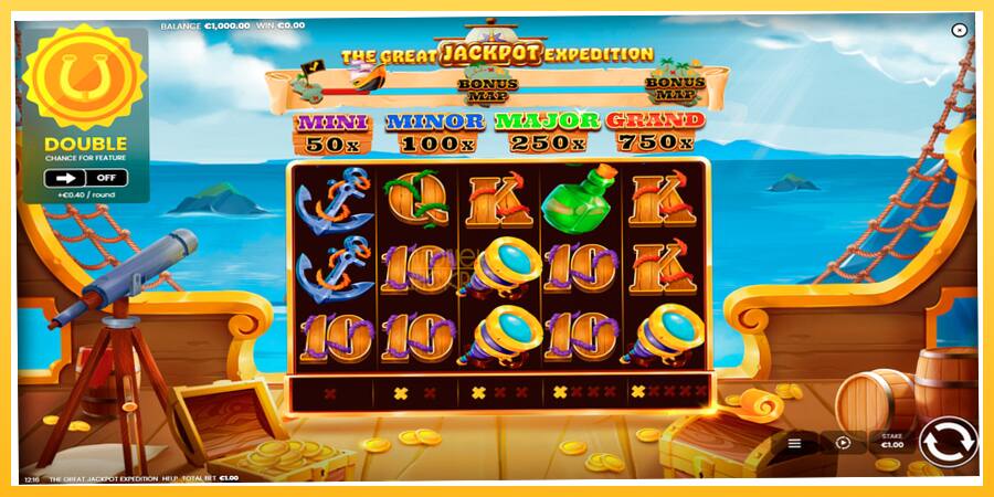 Игровой аппарат The Great Jackpot Expedition - игра на реальные деньги, картинка 1