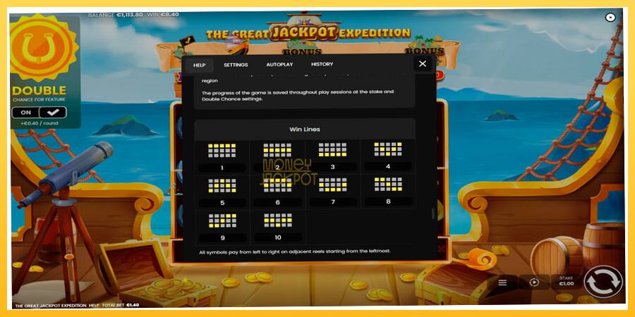 Игровой аппарат The Great Jackpot Expedition - игра на реальные деньги, картинка 7