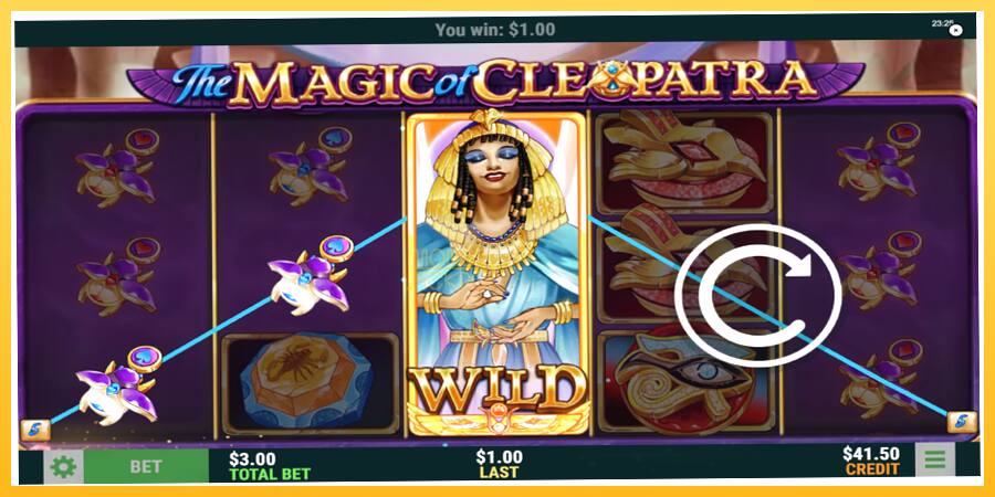 Игровой аппарат The Magic of Cleopatra - игра на реальные деньги, картинка 2