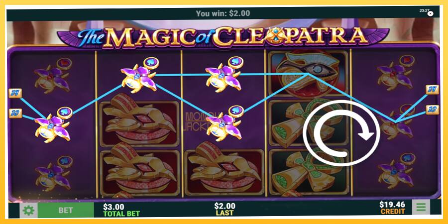 Игровой аппарат The Magic of Cleopatra - игра на реальные деньги, картинка 3