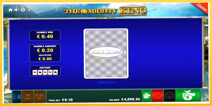 Игровой аппарат The Mighty King - игра на реальные деньги, картинка 8