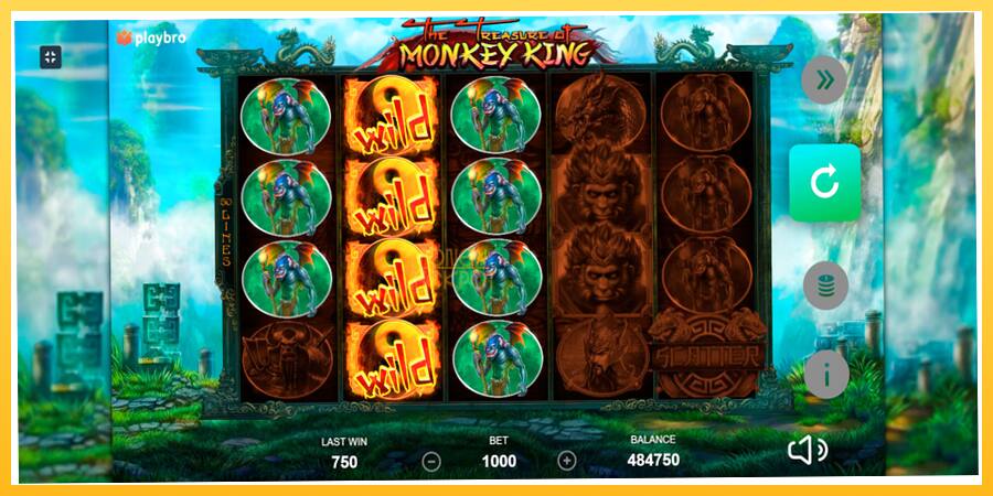 Игровой аппарат The Monkey King - игра на реальные деньги, картинка 5