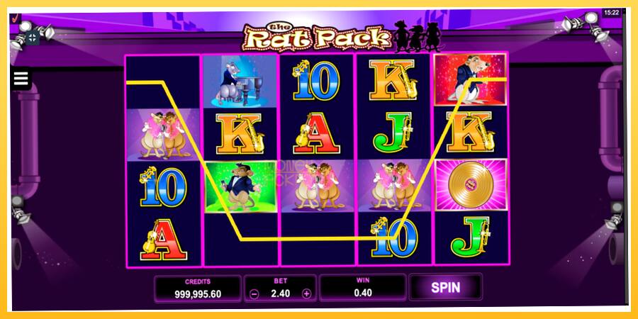 Игровой аппарат The Rat Pack - игра на реальные деньги, картинка 2