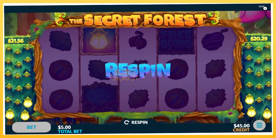 Игровой аппарат The Secret Forest - игра на реальные деньги, картинка 2