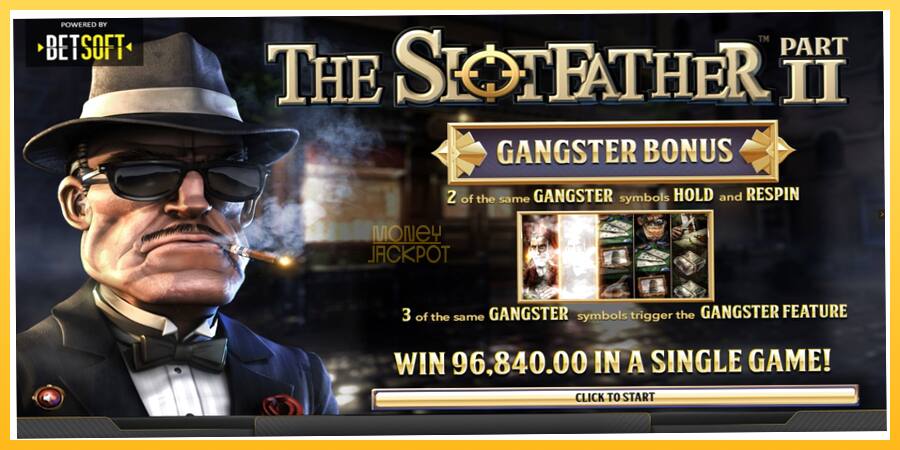 Игровой аппарат The Slotfather 2 - игра на реальные деньги, картинка 1