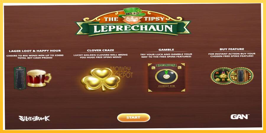 Игровой аппарат The Tipsy Leprechaun - игра на реальные деньги, картинка 1