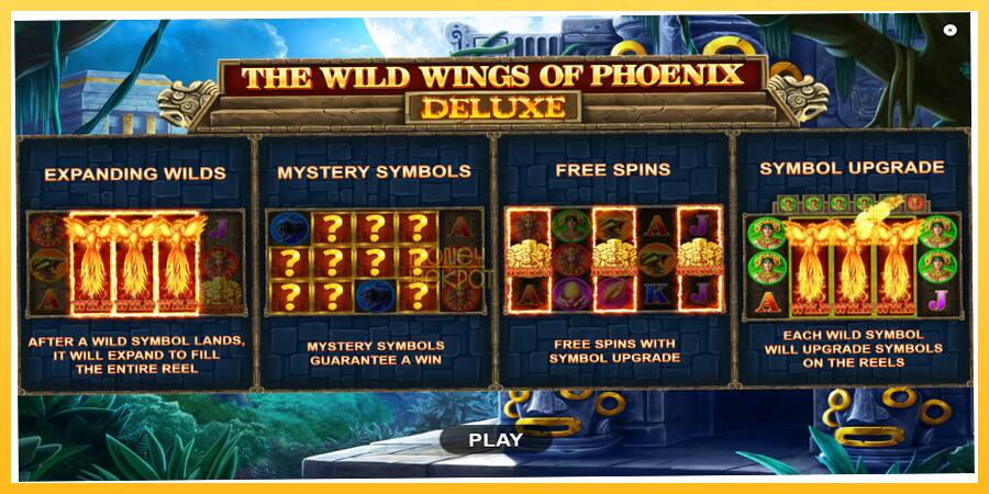 Игровой аппарат The Wild Wings of Phoenix Deluxe - игра на реальные деньги, картинка 1