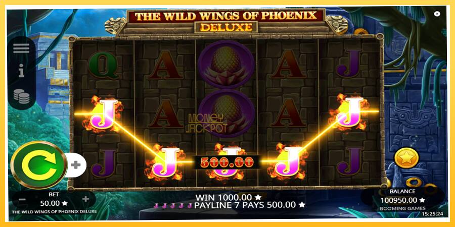 Игровой аппарат The Wild Wings of Phoenix Deluxe - игра на реальные деньги, картинка 4