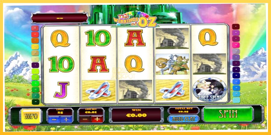 Игровой аппарат The Winnings of Oz - игра на реальные деньги, картинка 1