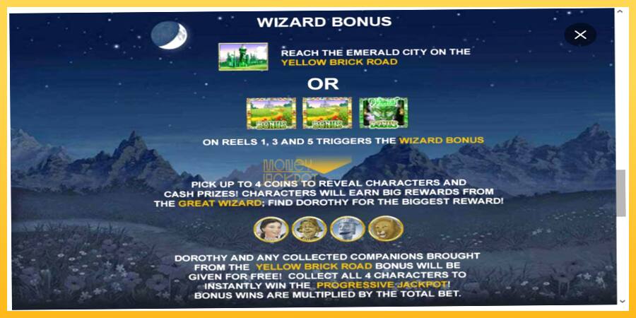 Игровой аппарат The Winnings of Oz - игра на реальные деньги, картинка 5