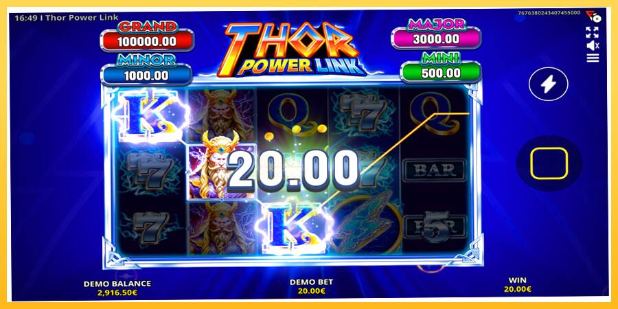 Игровой аппарат Thor Power Link - игра на реальные деньги, картинка 3