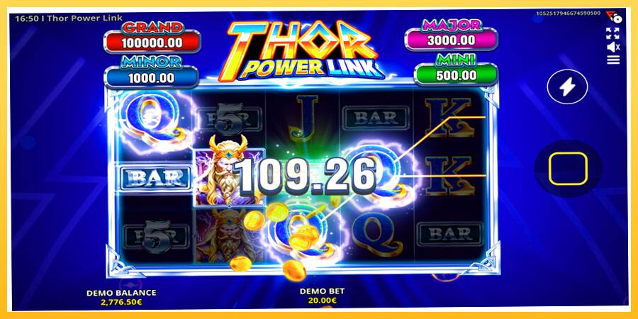 Игровой аппарат Thor Power Link - игра на реальные деньги, картинка 4