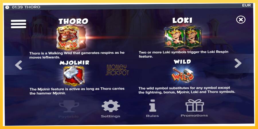 Игровой аппарат Thoro - игра на реальные деньги, картинка 5