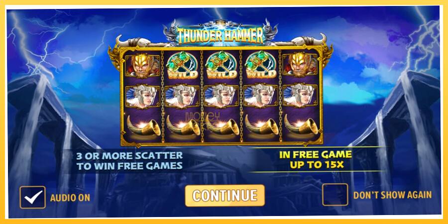 Игровой аппарат Thunder Hammer - игра на реальные деньги, картинка 1