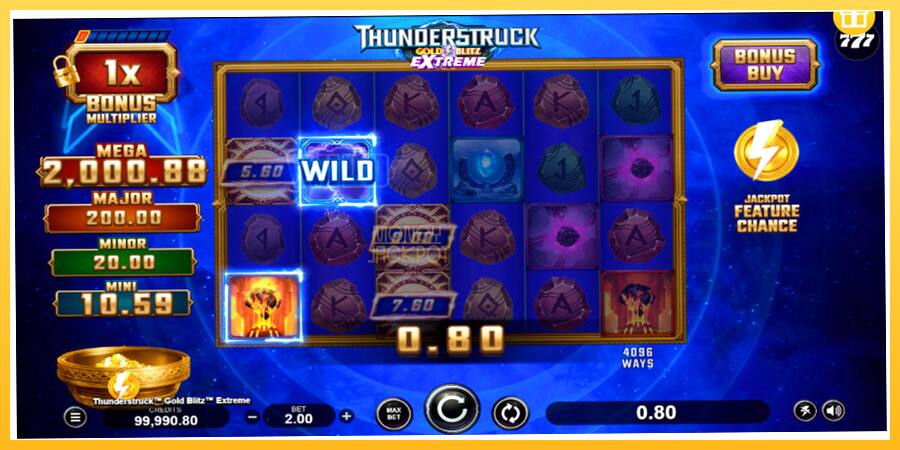 Игровой аппарат Thunderstruck Gold Blitz Extreme - игра на реальные деньги, картинка 3