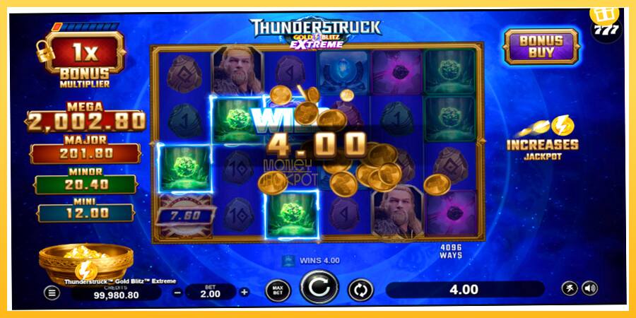 Игровой аппарат Thunderstruck Gold Blitz Extreme - игра на реальные деньги, картинка 5