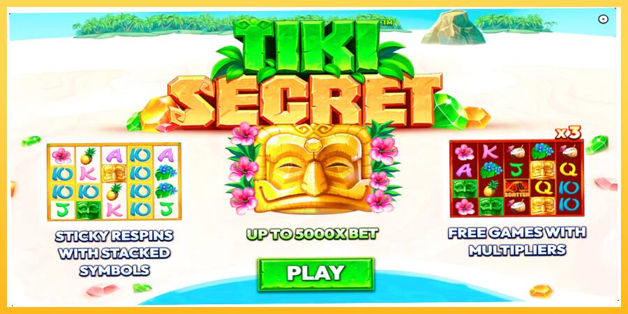 Игровой аппарат Tiki Secret - игра на реальные деньги, картинка 1