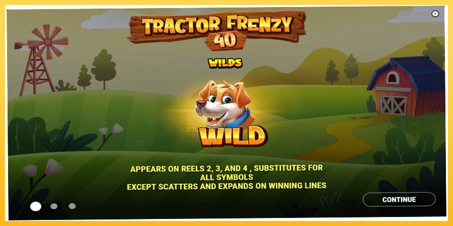 Игровой аппарат Tractor Frenzy 40 - игра на реальные деньги, картинка 1