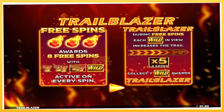 Игровой аппарат Trailblazer - игра на реальные деньги, картинка 1