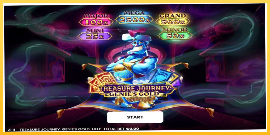 Игровой аппарат Treasure Journey: Genies Gold - игра на реальные деньги, картинка 1