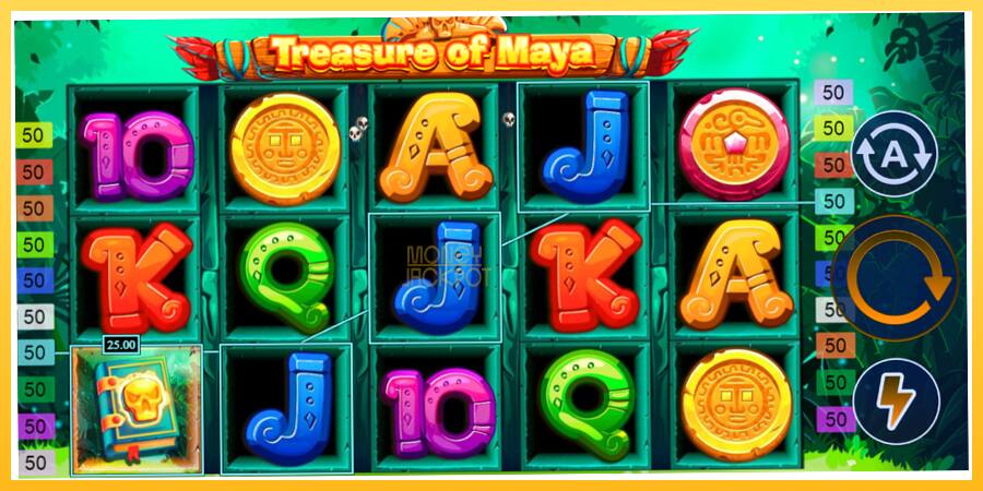 Игровой аппарат Treasure of Maya - игра на реальные деньги, картинка 2