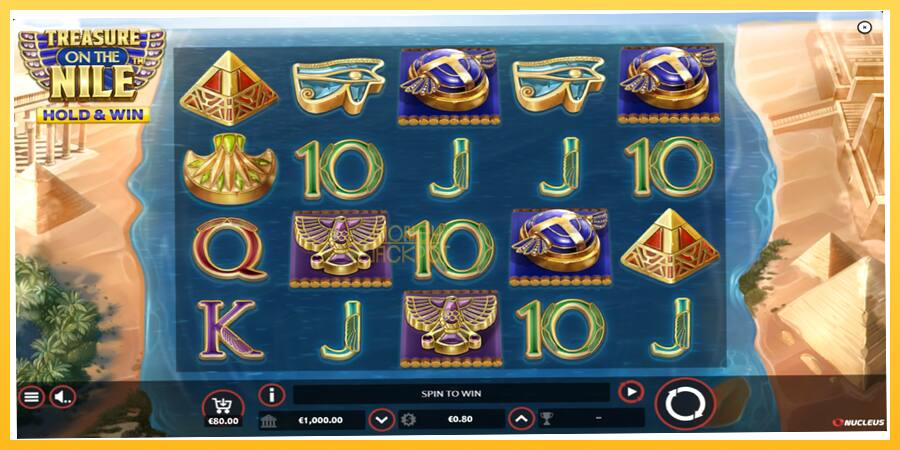 Игровой аппарат Treasure on the Nile - игра на реальные деньги, картинка 2