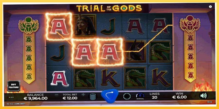 Игровой аппарат Trial of the Gods - игра на реальные деньги, картинка 3