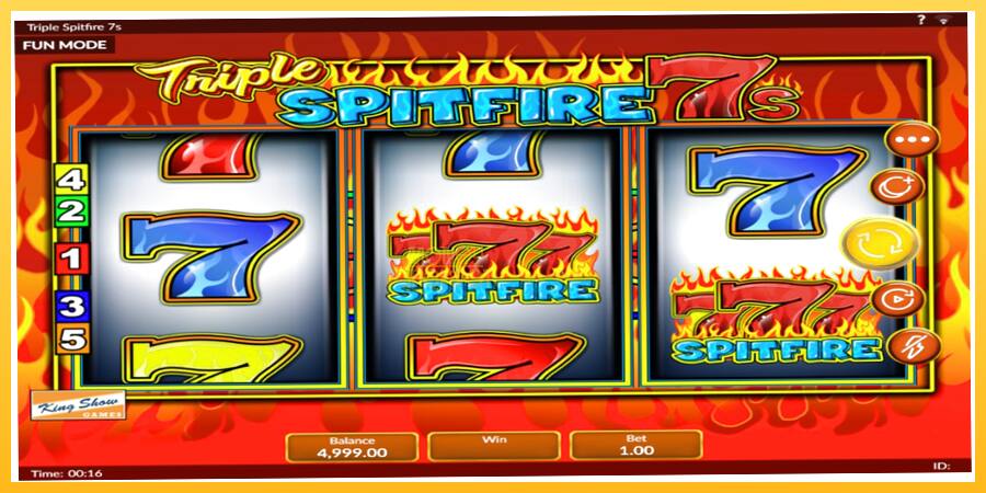 Игровой аппарат Triple 777 Spitfire - игра на реальные деньги, картинка 2